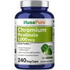 Nusapure Chromium Picolinate 1000mcg, 240Capsules