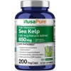 Nusapure Organic Sea Kelp 325mcg 200 Veggie Capsules